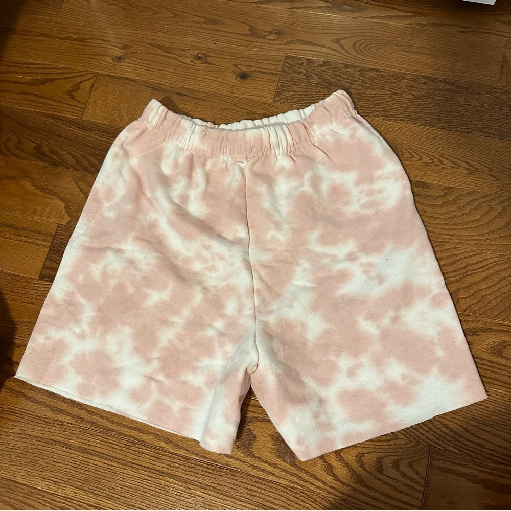 tie dye shorts